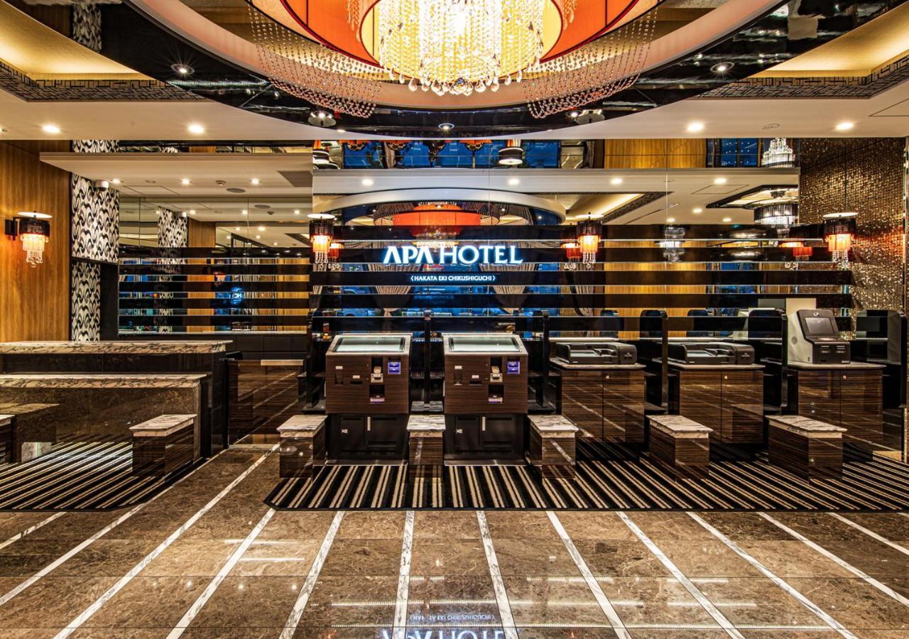 Apa Hotel Hakataeki Chikushiguchi Fukuoka  Dış mekan fotoğraf