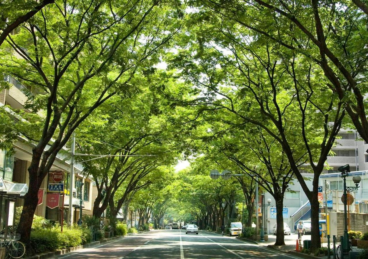 Apa Hotel Hakataeki Chikushiguchi Fukuoka  Dış mekan fotoğraf